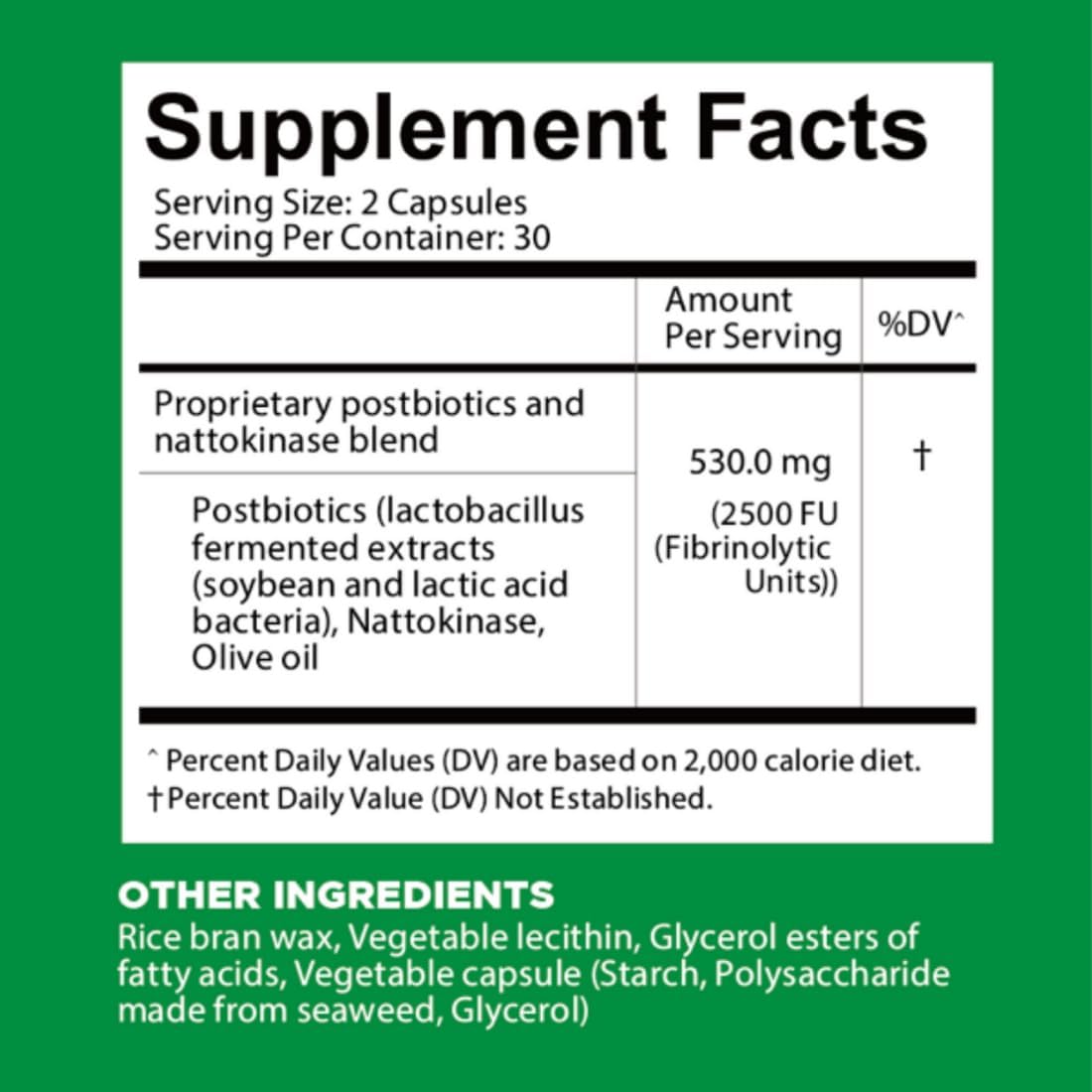 FRESHLITE 2500FU Premium NSK-SD Nattokinase & Vegan Postbiotics for Cardiovascular Support | Blood Pressure, Cholesterol & Heart Health | JNKA Certified | Non-GMO, Gluten-Free, 60 Capsules Japan Made 60 Count (Pack of 1) image 4 of 7 B0CXF2J5V6
