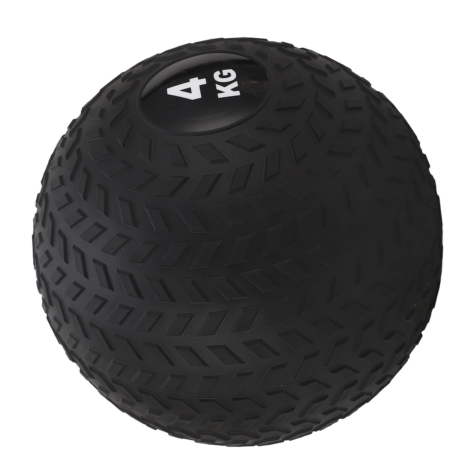 Balón de PVC Ponderado, Balón de Entrenamiento Físico Resistente para Entrenamiento de Fuerza, Color Negro