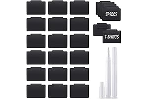 Stay Organized: Pantry Labels with Clips and Markers