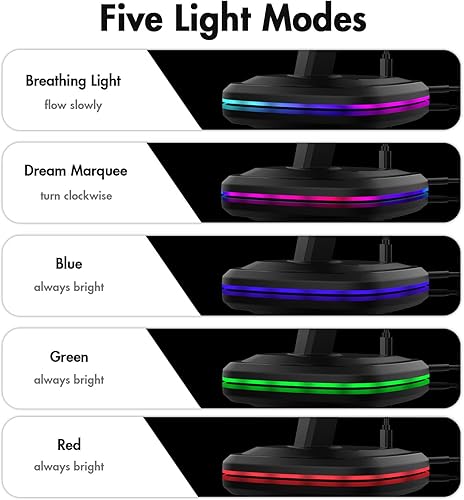 Miniatura 3 de AMVR VR Headset Charging Dock, Floating Display Stand for Oculus Quest 2, Meta Quest Pro, Quest Series, Pico 4 and Touch Controllers, Stable Station