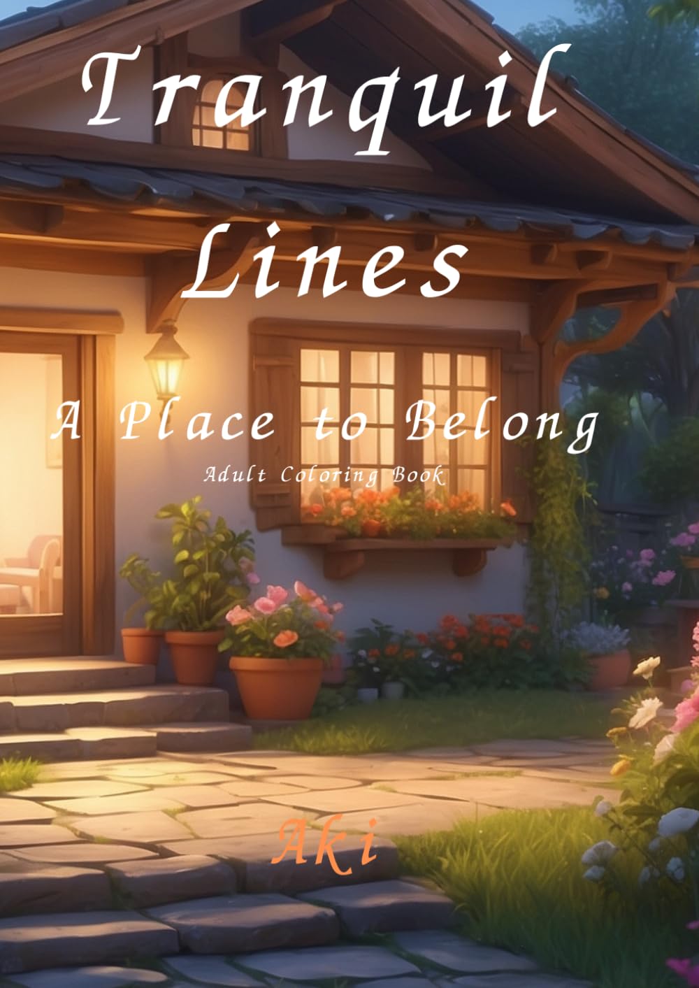 Tranquil Lines: A Place to Belong:Adult Coloring Book