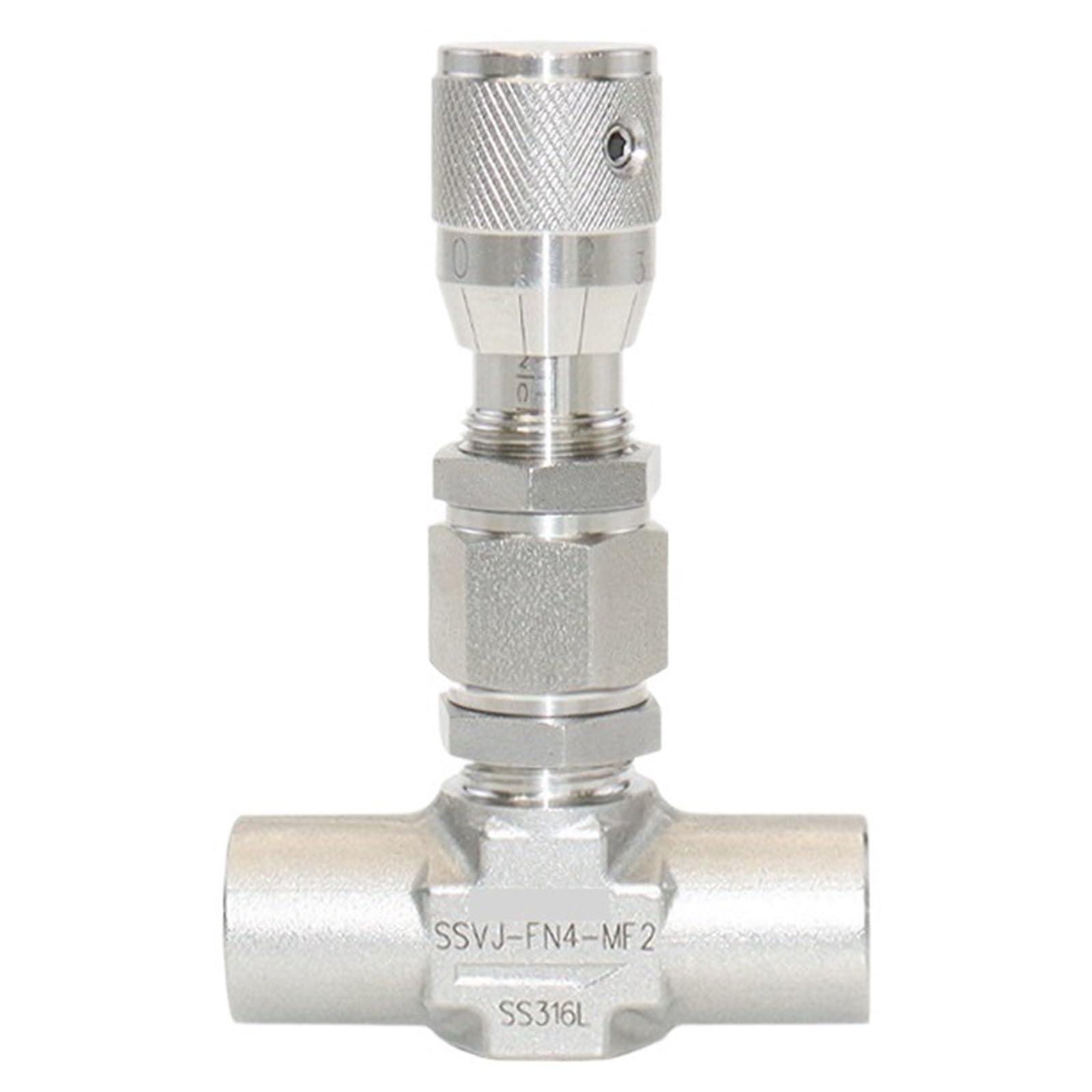Vanne de réglage pour corriger les fuites et instabilités de débit 1/4 NPT