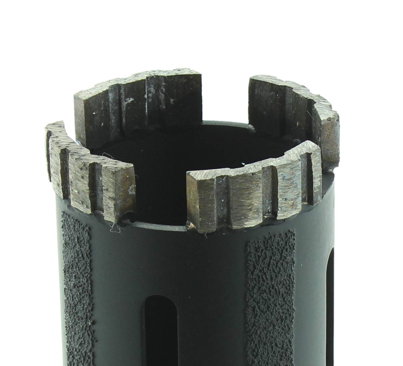 Corona de perforación en seco de diamante, para mampostería, hormigón, granito, amoladora angular M14
