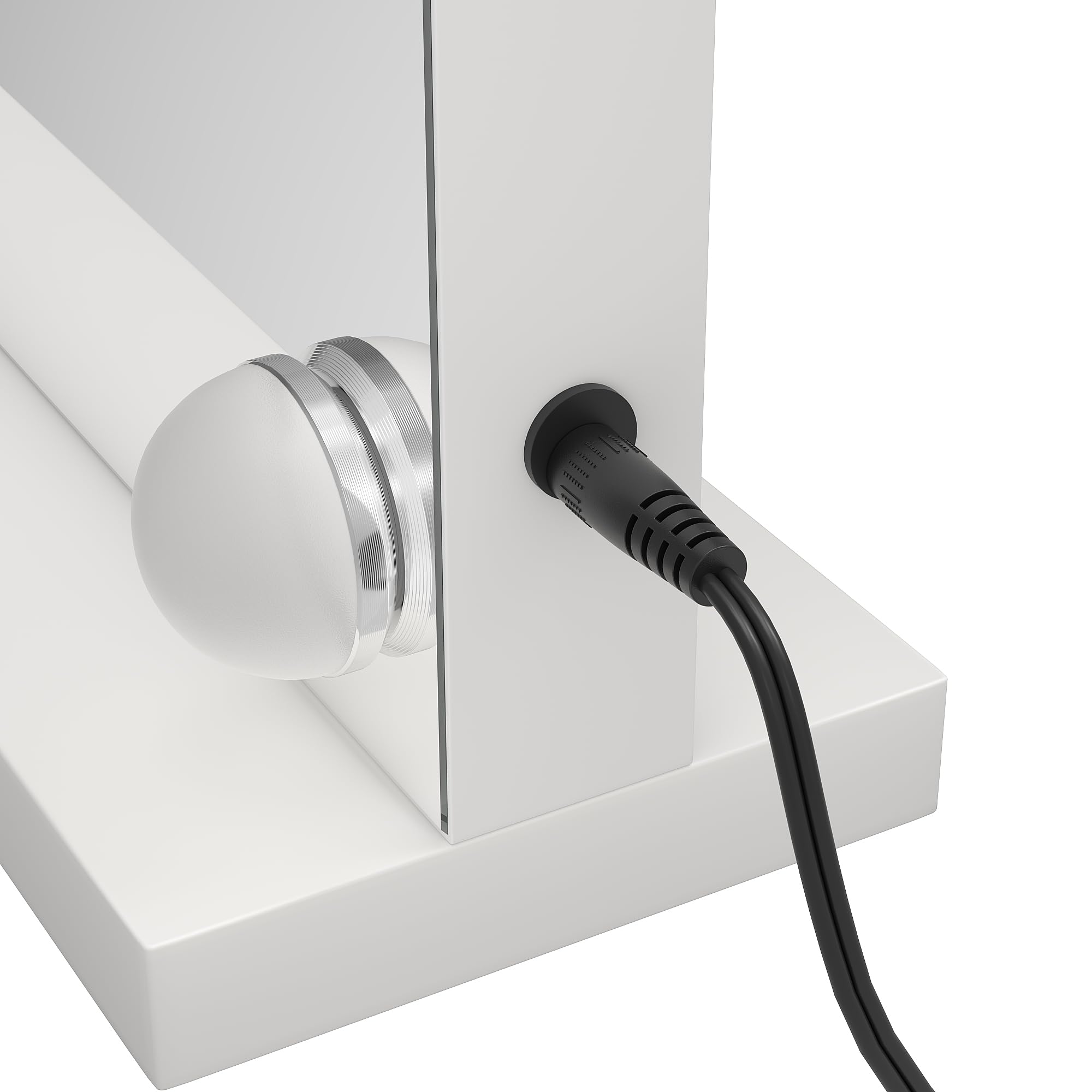 SONNI, Hollywood - Specchio da trucco, 58 x 46 cm, con 3 temperature di colore, 15 lampadine a LED, specchio grande con controllo touch e funzione di memoria della luminosità