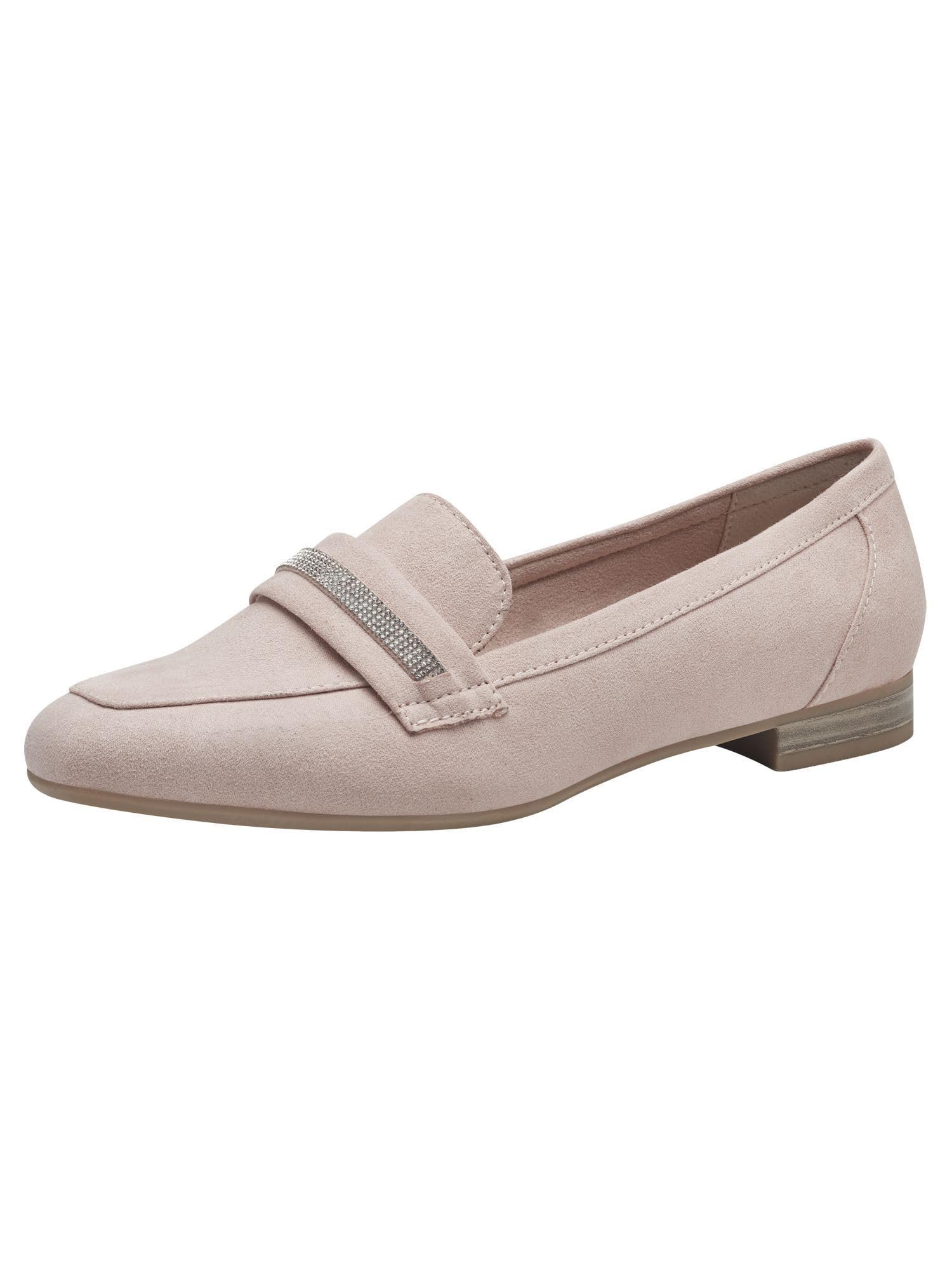 MARCO TOZZI Women's 2-24211-42 Loafers, Powder Pink, 5.5
