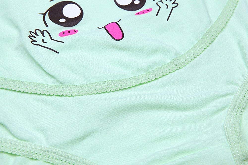 Huixin Kobiety ubrania dla kobiet w ciąży wysoka talia kreskówka miękka bezszwowa odzież uśmiech pielęgnacja brzucha bielizna, ZIELONY, 3XL