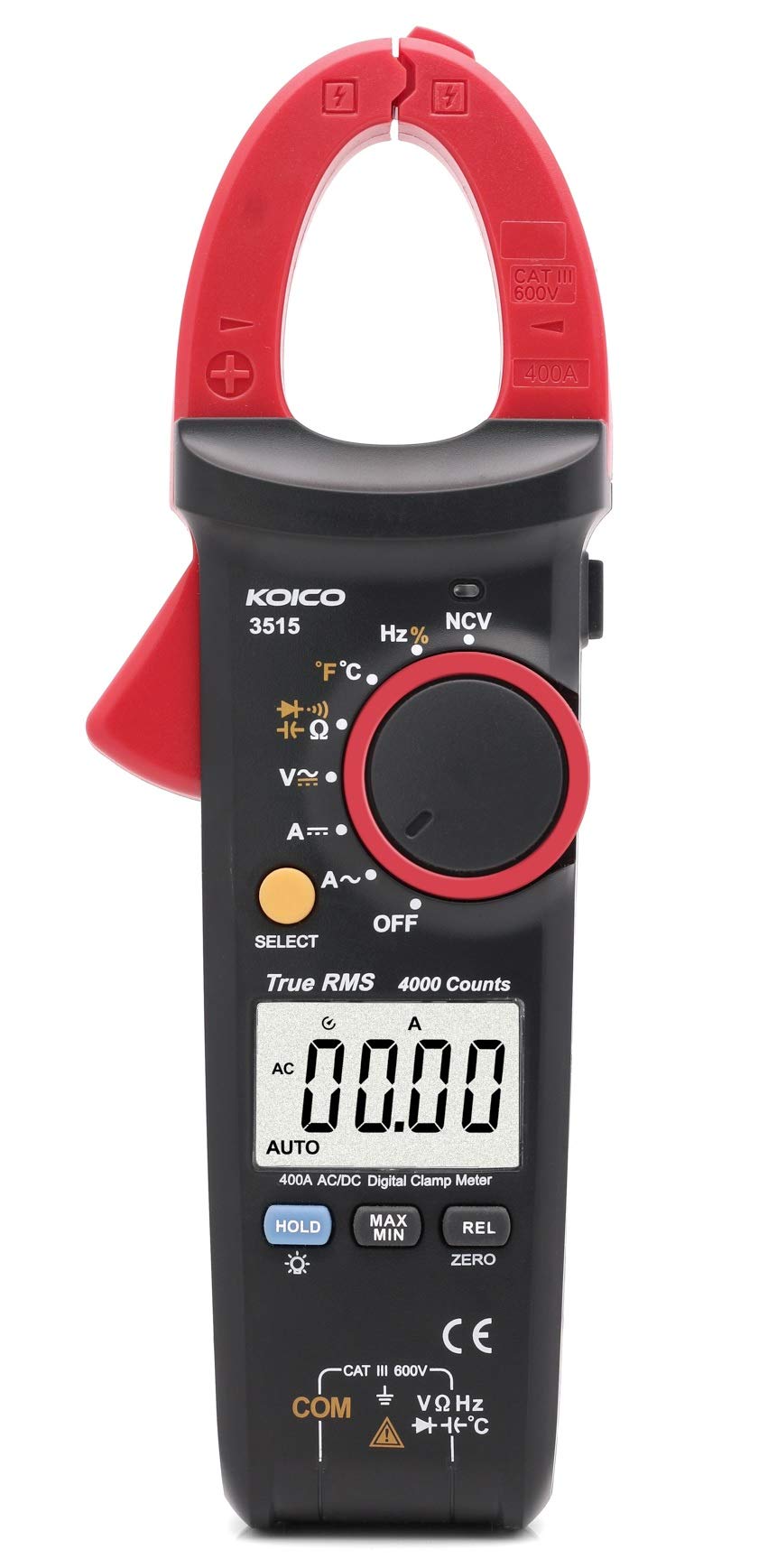 KOICO, Japan 3515 400A TRMS AC/DC Clamp Meter (B08DMQV36D) Amazon Price History, Amazon Price Tracker