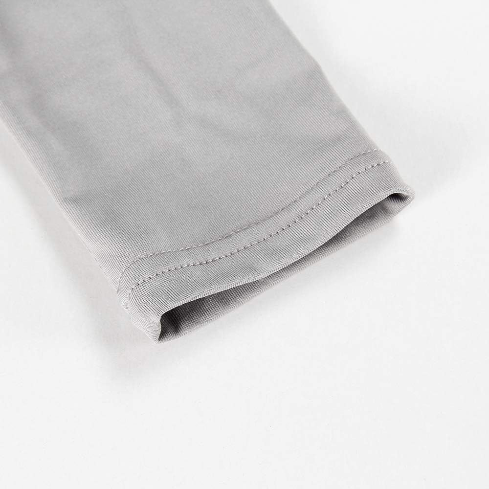 Artfish Women's Long Sleeve Quarter Zip Crop Tops Fleece Lined V Neck Fitted Sexy Cropped Shirts - Image 6