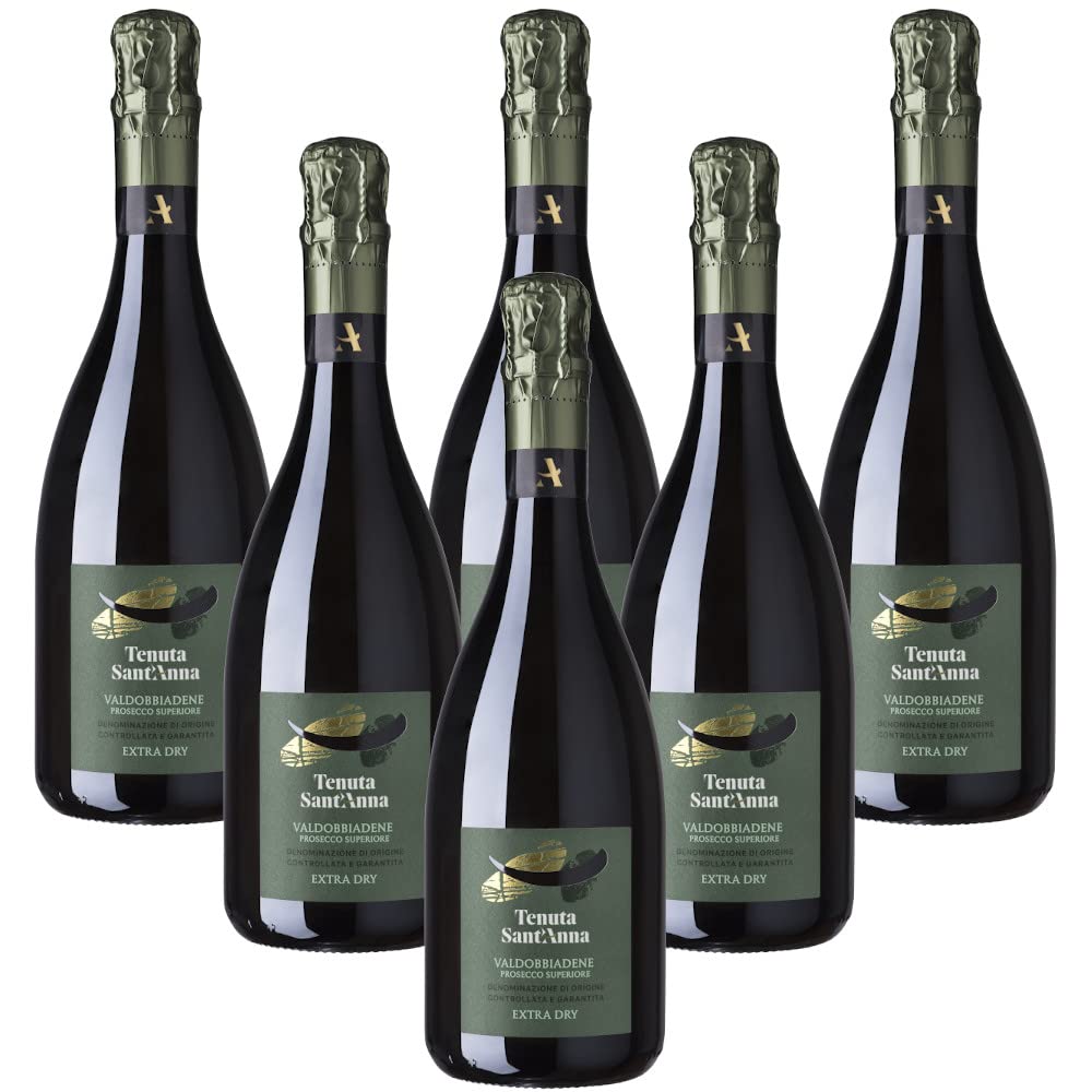 Prosecco Valdobbiadene Superiore Docg Extra Dry Tenuta Sant'Anna (6 botellas 75 cl.)