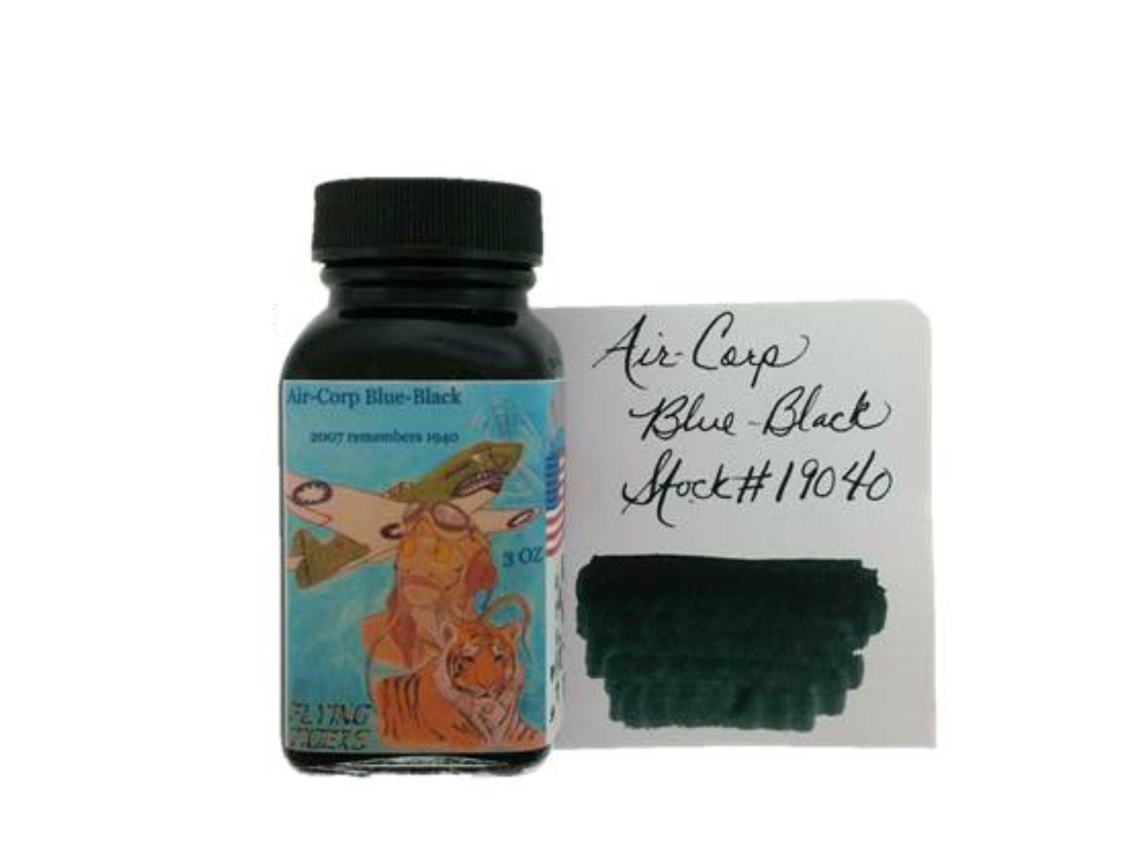 Noodlers Ink 3 Oz Aircorp Blue Black