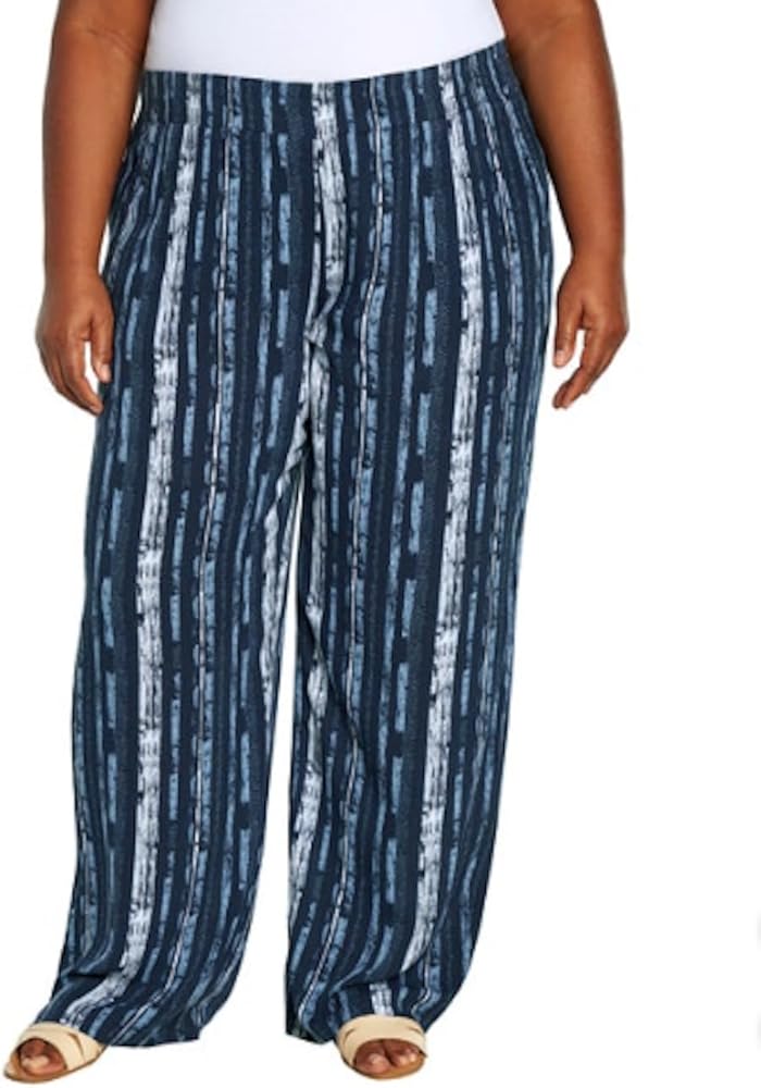 Amazon.com: Three Dots Women's Elastic Pull On Pant with Pockets