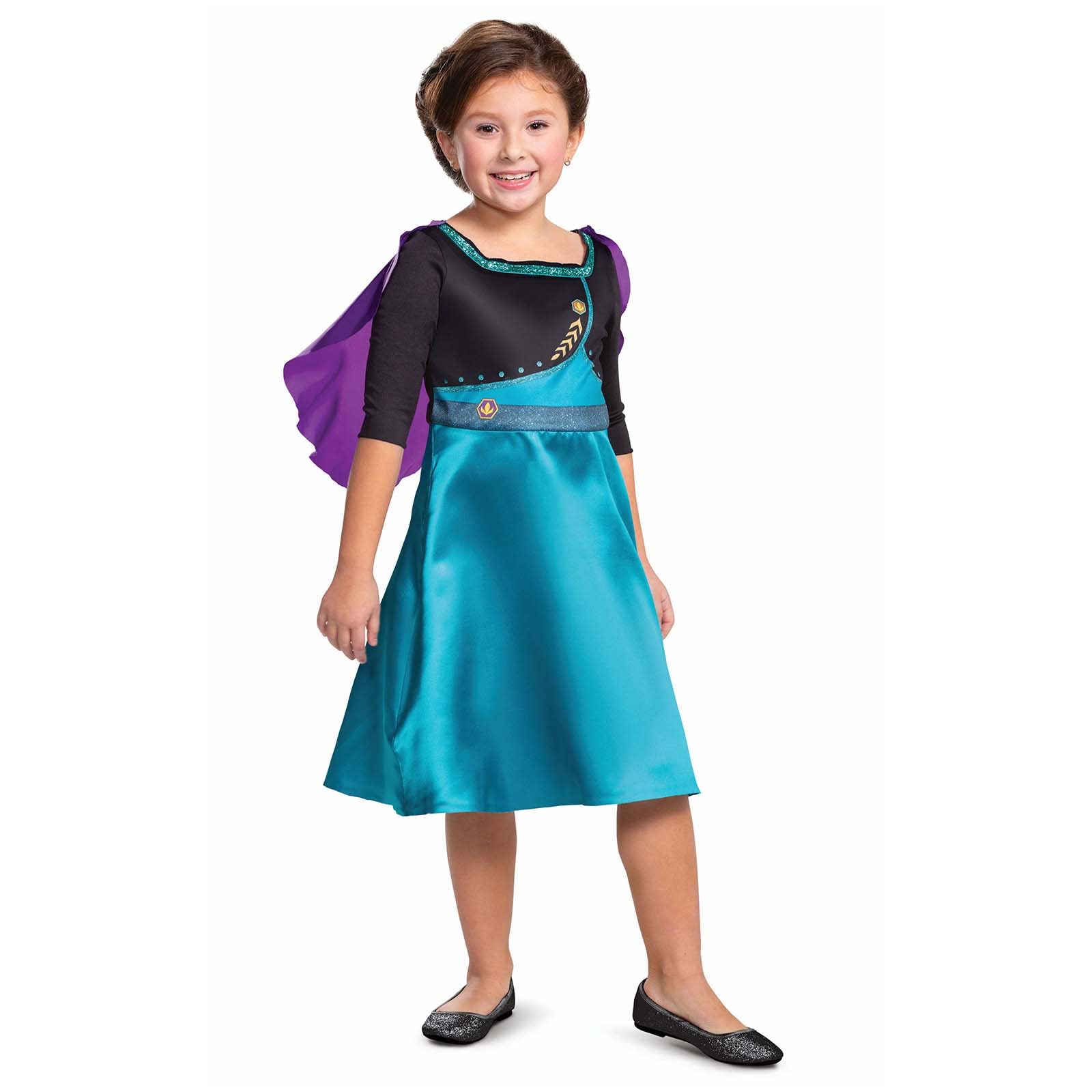 strapless open back dress Frozen Princess Costume – Elsa or Anna Dress (2–10 Years)