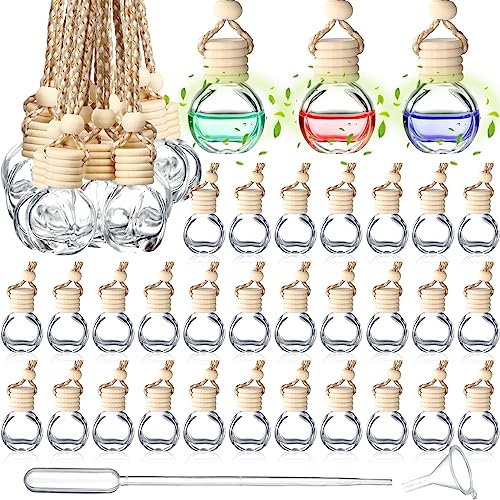 Inbagi 60 Pcs 8ml Hanging Car Air Freshener Diffuser Bulk Essenti...