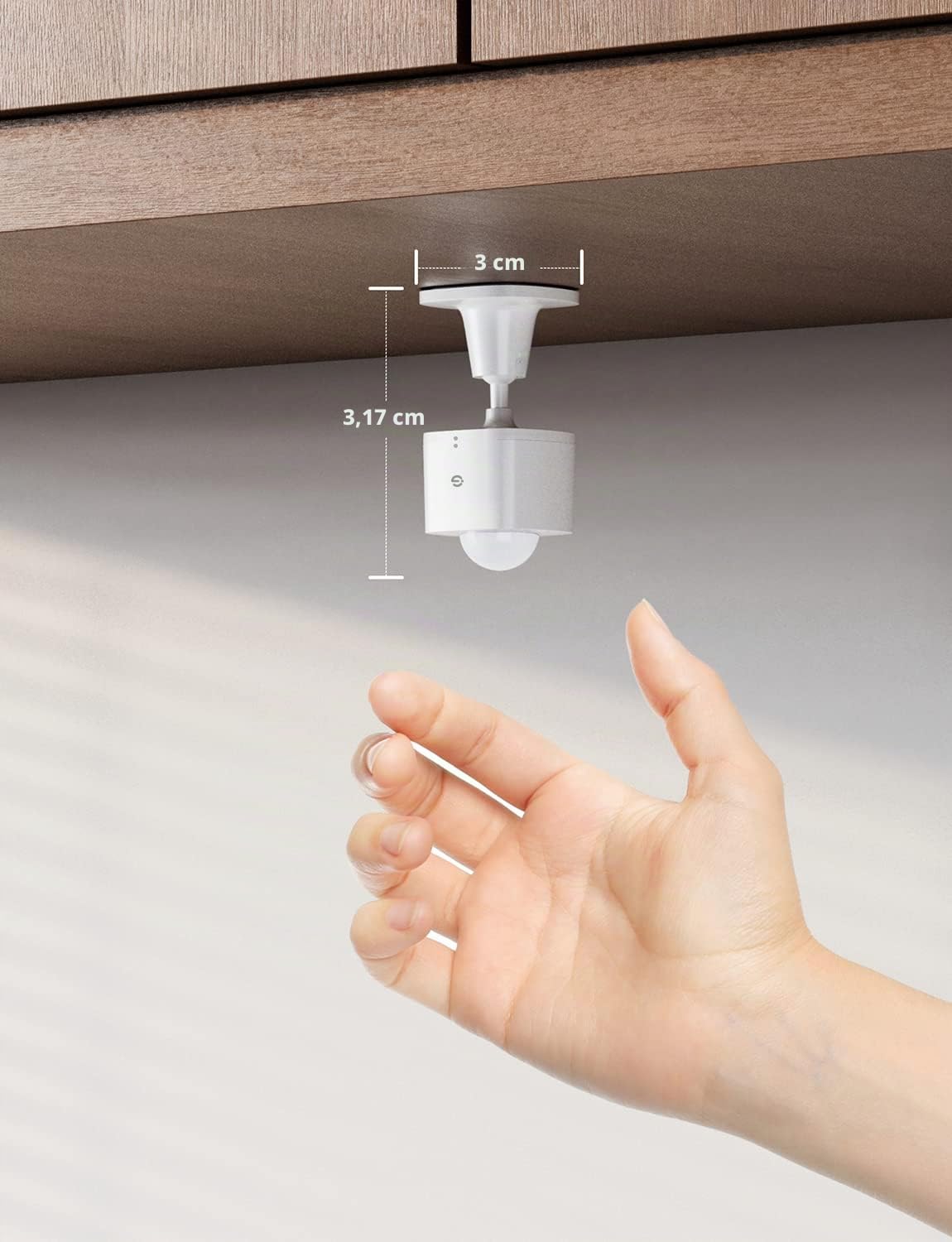 GoveeLife Sensor de Movimiento, Control de Grupo para Dispositivos Ilimitados, Sensor de Contacto Mini Inalámbrico para Automatización de Hogar Inteligente, Alimentado por Batería, Compatible con la