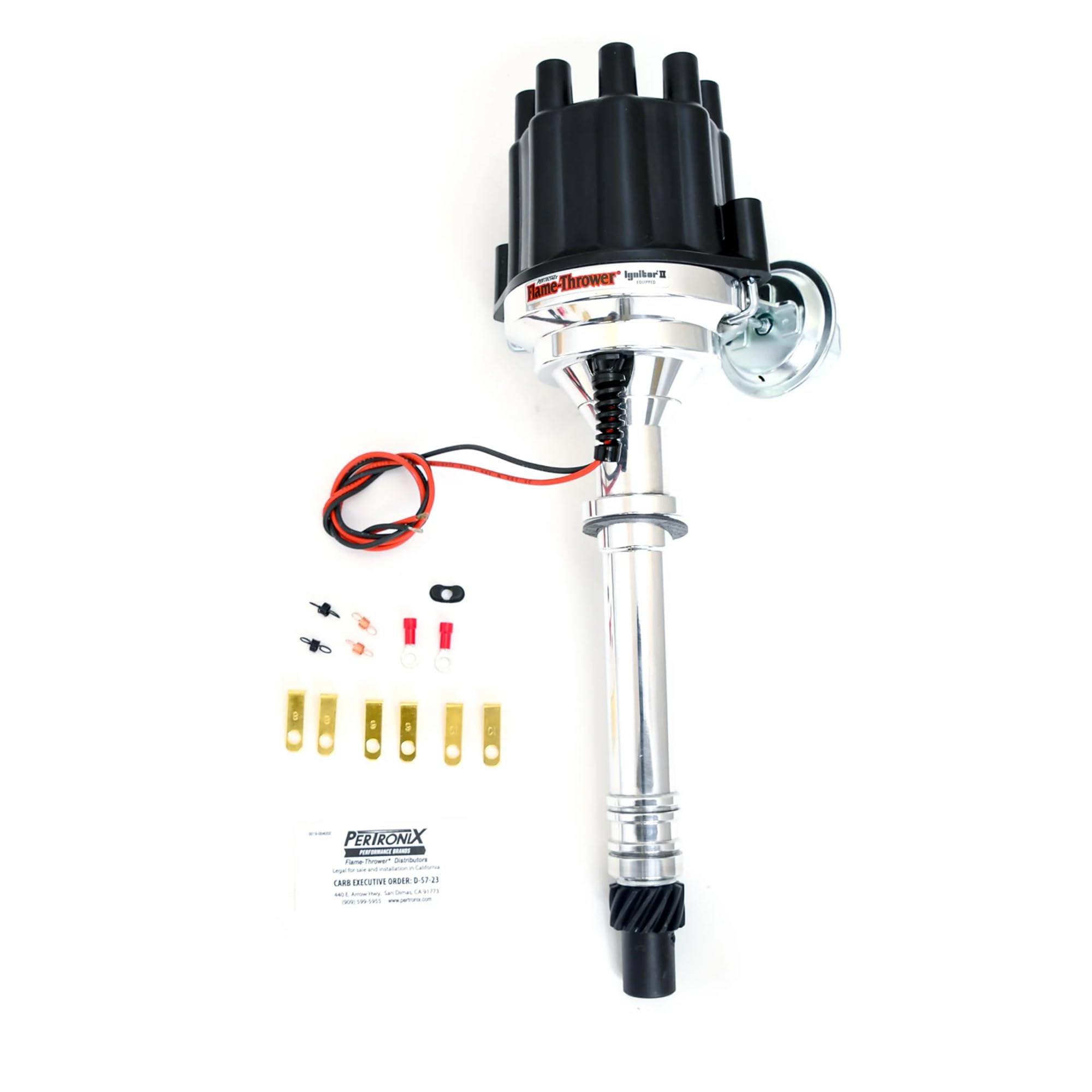 PerTronix Flame-Thrower Billet Distributor for Chevy Engines, D100711