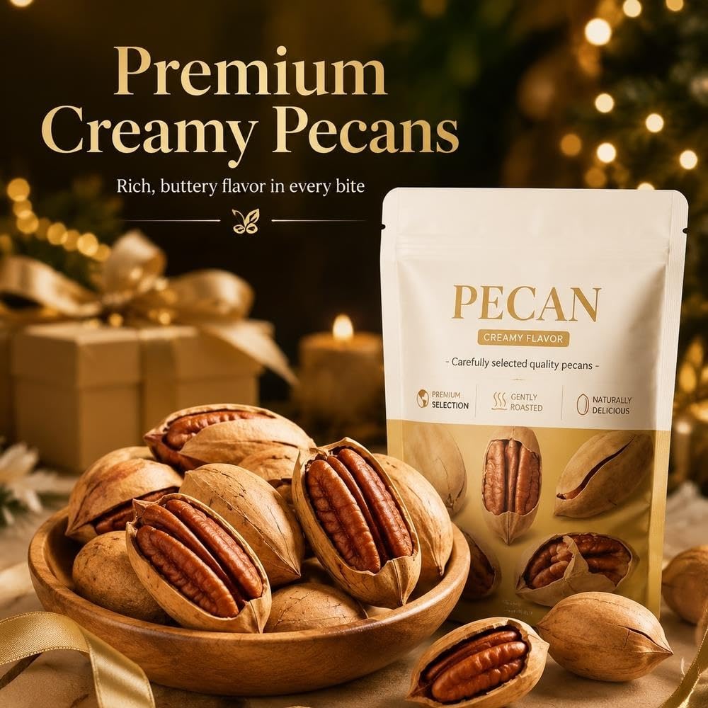 Noci pecan cremose 100 g x2 Snack con noci tostate