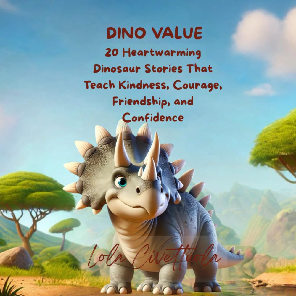 Dino Values: 20 Heartwarming Dinosaur Stories That Teach Kindness, Courage, Friendship, and Confidence