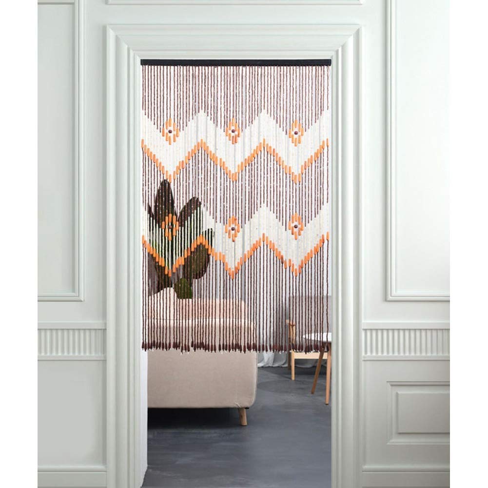 Cortinas de hilo de cuentas para decorar un dormitorio o restaurante con estilo