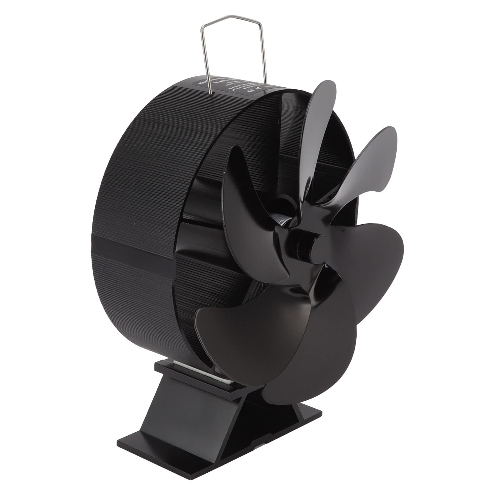 Ventilatore per Camino a 6 Pale Modulo Termoelettrico Ventilatore per Stufa a Legna Ventilatore di Circolazione dell'Aria a Legna Alimentato a Calore per la Casa in