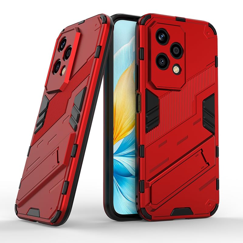 WOKEZ Honor 200 Lite 5G Fodral – Stötsäkert & 360° Skydd, Röd