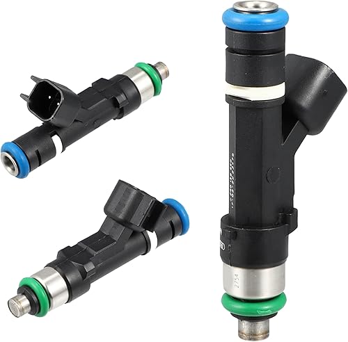 Miniatura 4 de X AUTOHAUX M-9593-LU47 Reemplazo de flujo de inyector de combustible para Ford para Mustang GT 5.0L 2011-2021 Negro