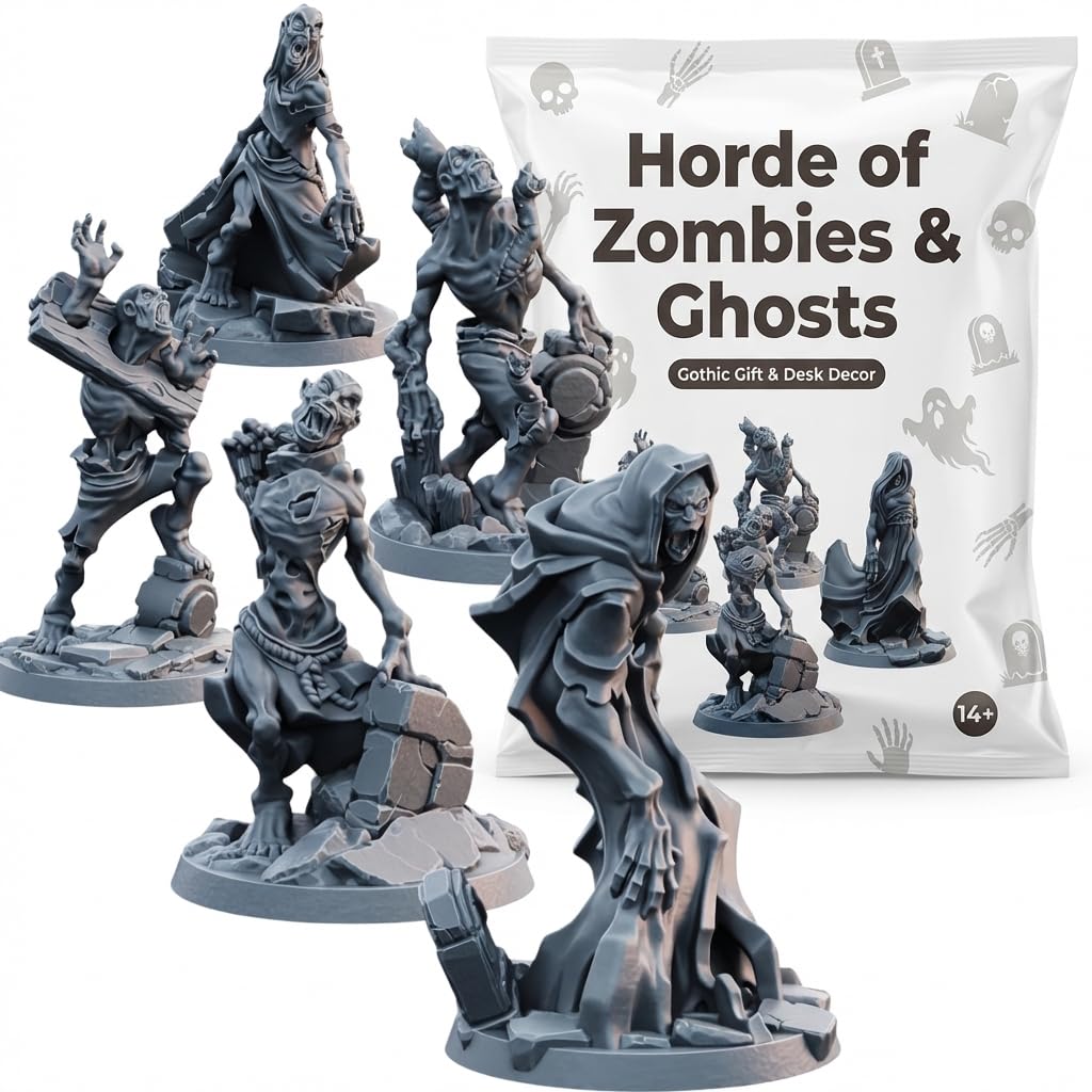 Amazon.com: 7-Pack of Horde of Zombies & Ghosts Collectible