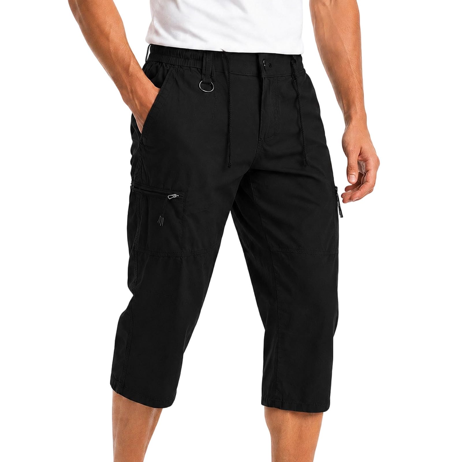 Hommes Pantalon Cargo Homme De Travail Large Jambes Larges Ample Y2K Pantalons Jogging Sport Grande Taille Vetement Tactique Militaire Treillis Randonnée Chasse Moto