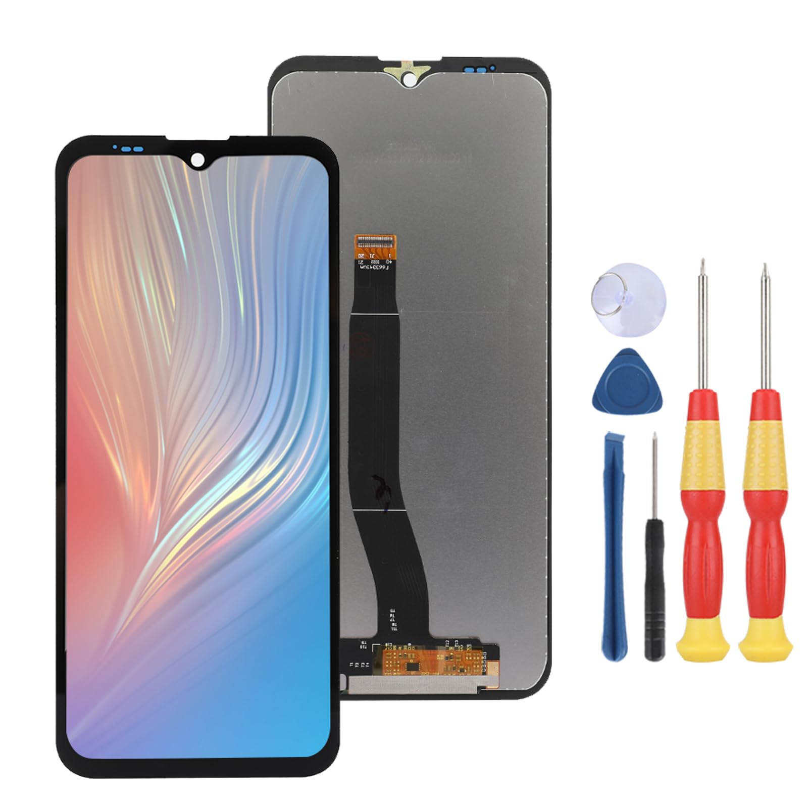 LCD Display Compatible with Cubot Kingkong 9 LCD Display Touch Screen Assembly Repair Replacement Parts with Tools.