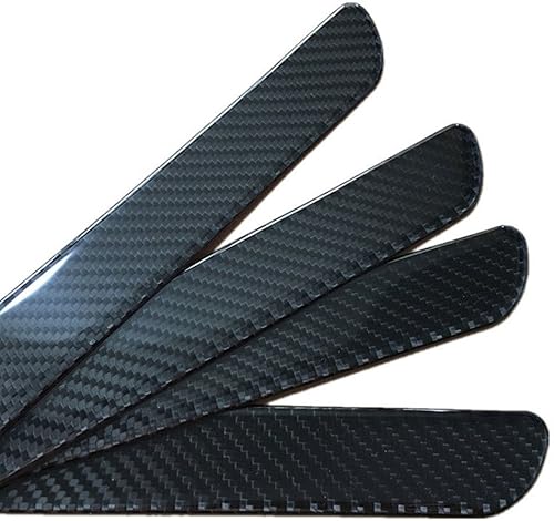 Miniatura 5 de Autogood Protectores de placa para umbral de puerta de automóvil protectores de entrada de puerta panel de cubierta de umbral de desgaste 4 unidades