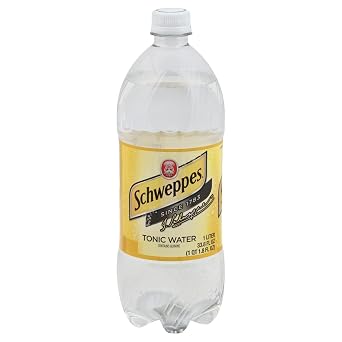 Schweppes Tonic Water, 1 Liter Bottle