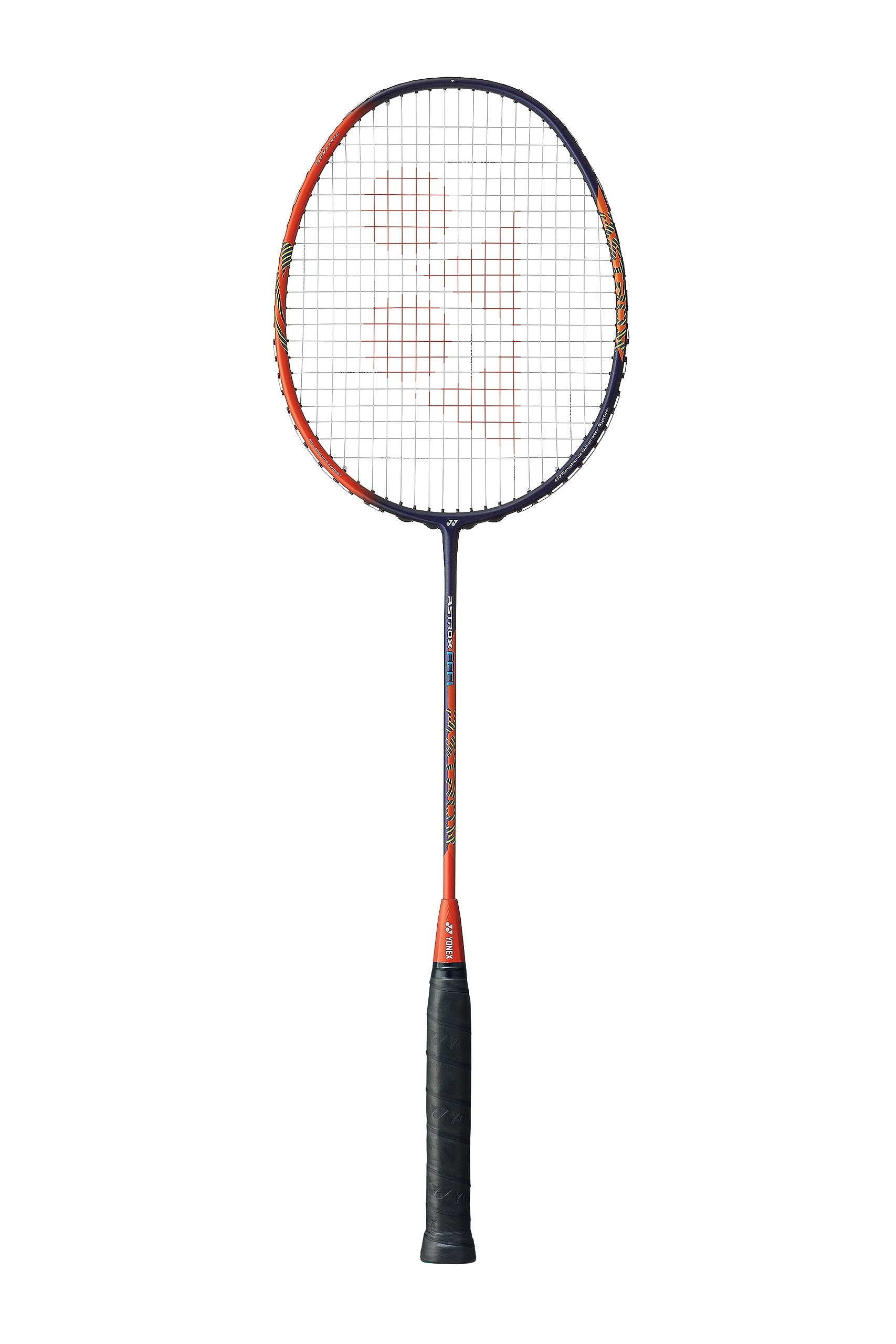 新品級✨YONEX ASTROX FEEL 4UG5 バドミントンラケット Yonex Astrox Feel Badminton Racket 4U5 Weight/Grip Size, Orange