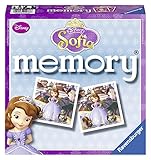 72 Karten (36 Bildpaare) Ravensburger 22276 - Disney Sofia The First Memory, Legespiel