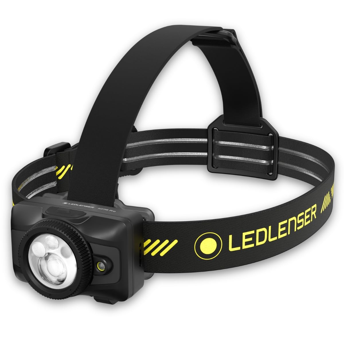 Ledlenser HF7R Pro, Wiederaufladbare Stirnlampe, 1200lm, Mit Helmhalterung