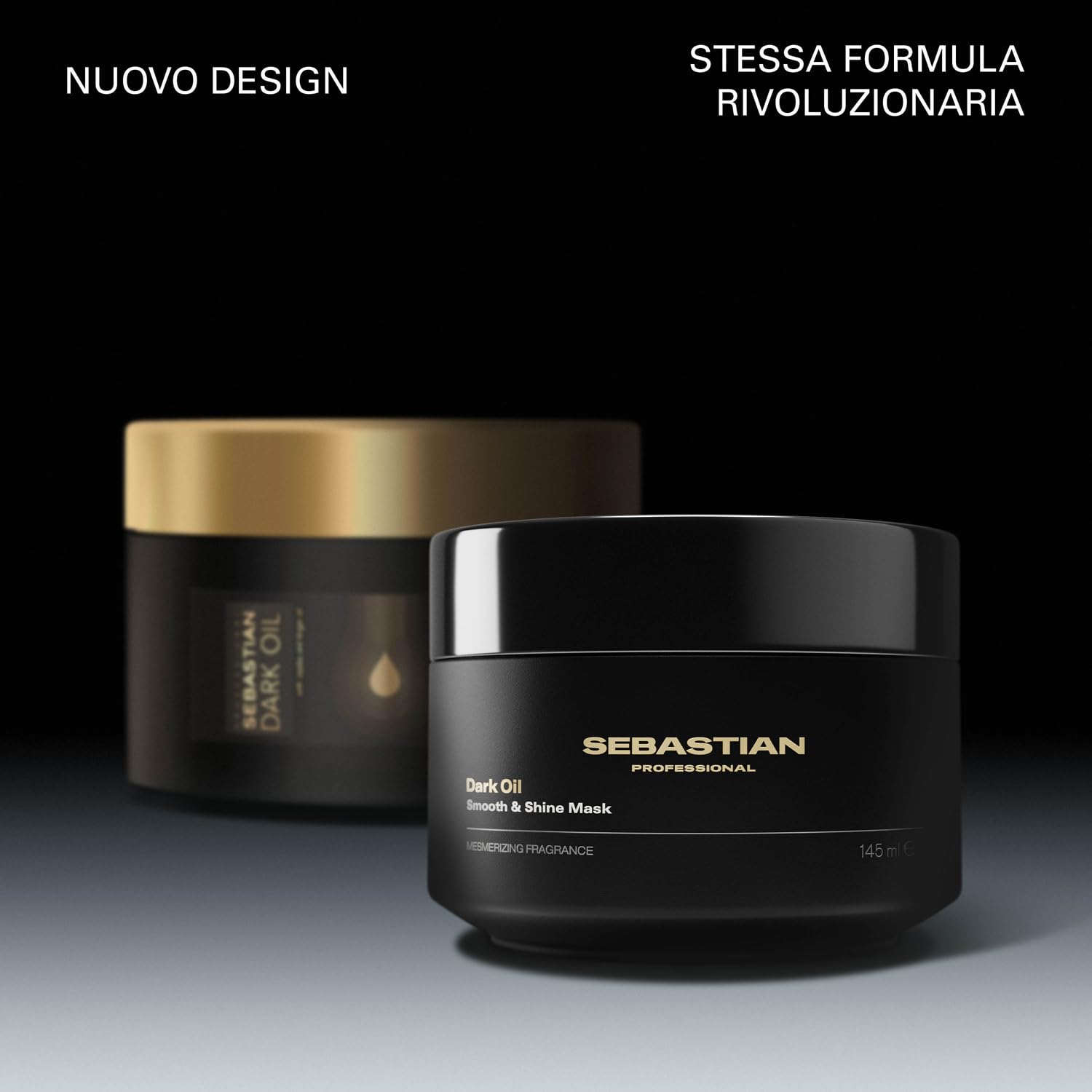 Sebastian Professional Dark Oil Smooth and Shine Mask – Trattamento rigenerante che nutre in profondità e dona capelli lisci, morbidi e lucenti effetto seta