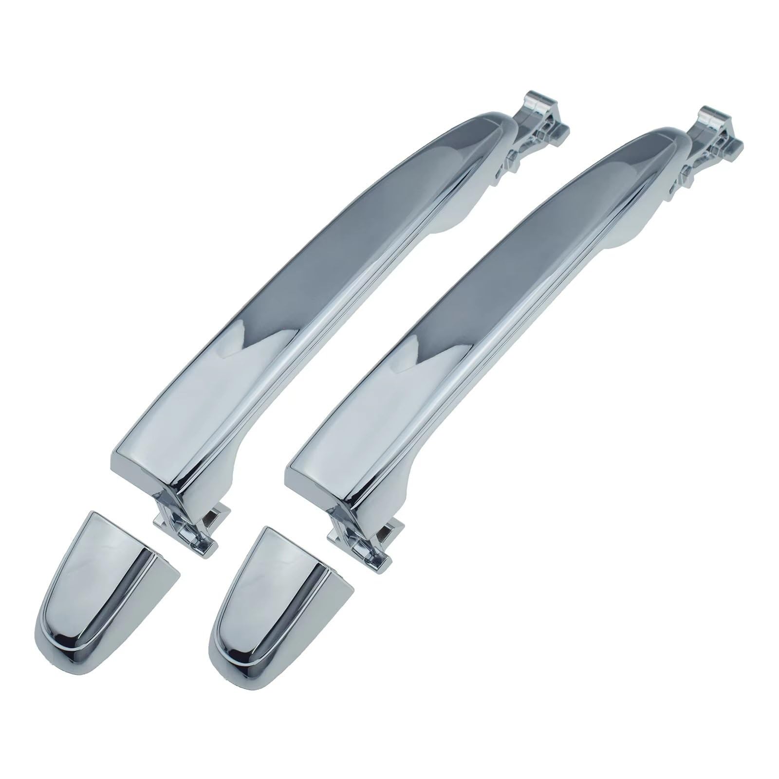 Iukmr Rear Side(L And R) For Toyota For Alphard For Camry For Highlander For Tacoma For 4Runner Exterior Door Handle 69210-0N010 69210-58010 Car Outer Door Handle(Rear Side(L And R))