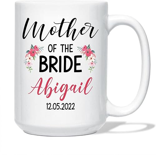 Vista 67 de Regalo personalizado para hermana del novio, taza de hermana del novio, taza de boda personalizada para hermana del novio, regalo de boda para Taza