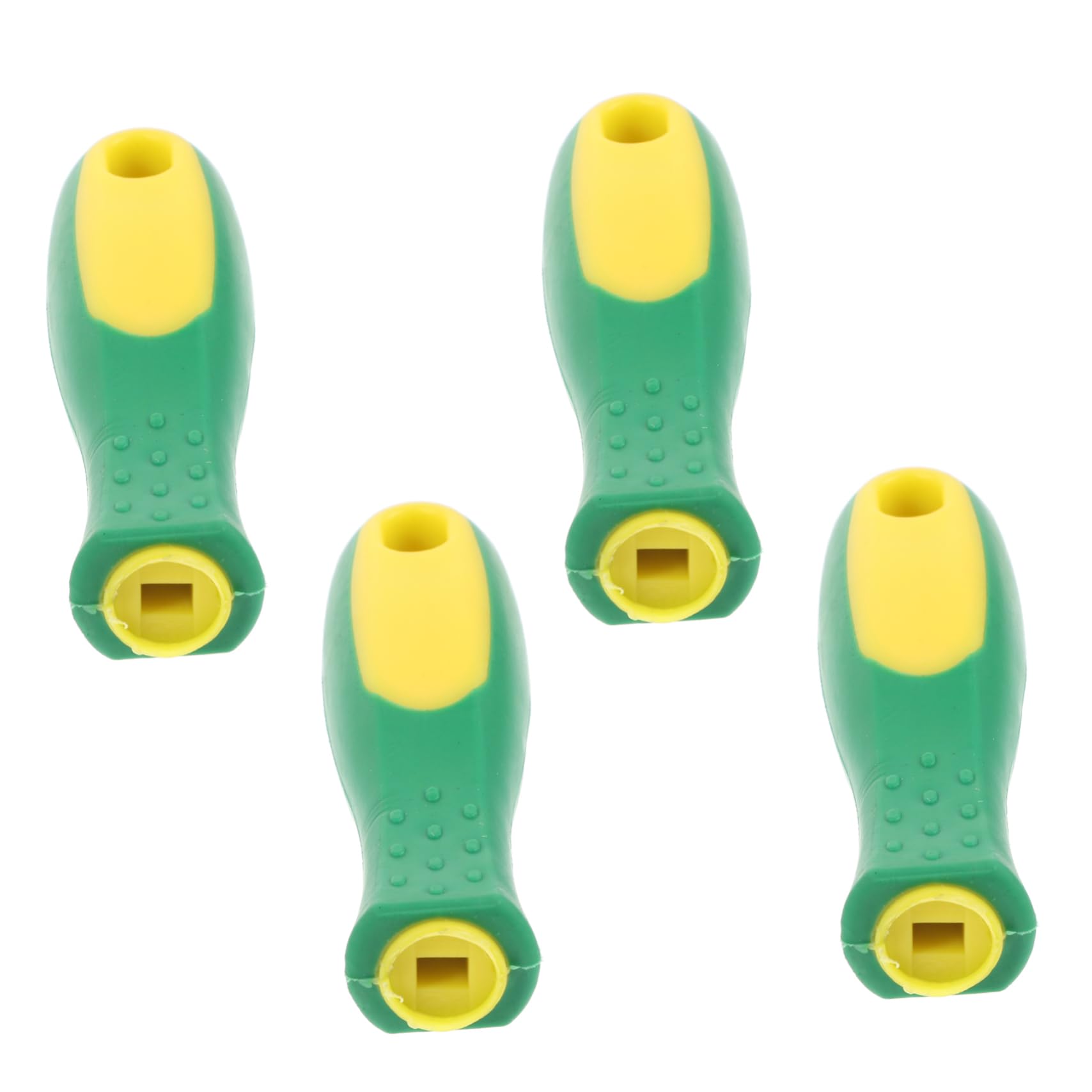 DOITOOL 5 Set Di Impugnature in Gomma Di Ricambio Per Lime Per Utensili Da Taglio Accessori Per Utensili Da Lavorazione Del Legno - Design 4 Pezzi*5