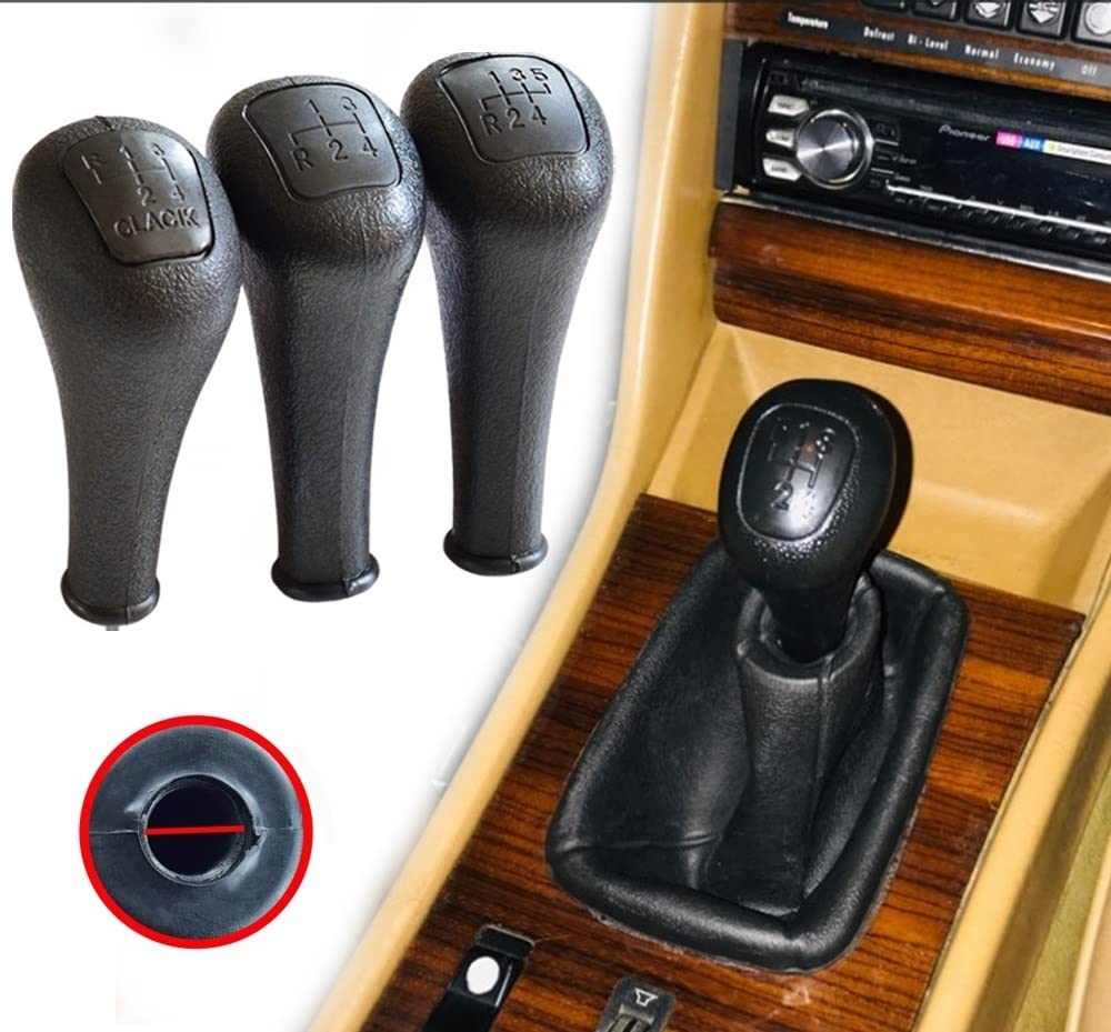 5 Speed Gear Stick Pookknop & Gaiter Cover Voor Me... - Vicedeal