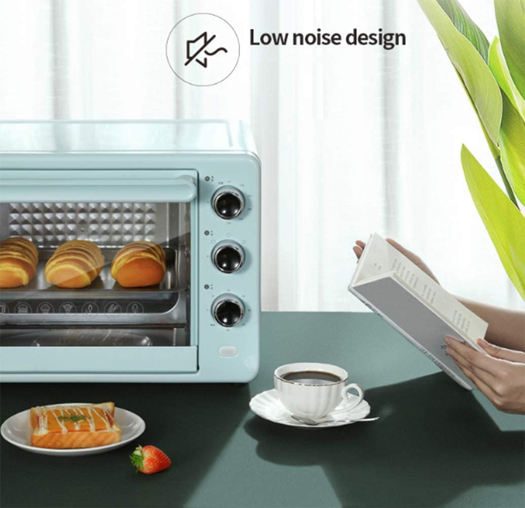 Mini tostapane ， Forno da appoggio per Cucina Domestica in Acciaio Inossidabile 32L Forno Multifunzione a convezione da appoggio Tostapane Forno Friggitrice ad Aria Utile