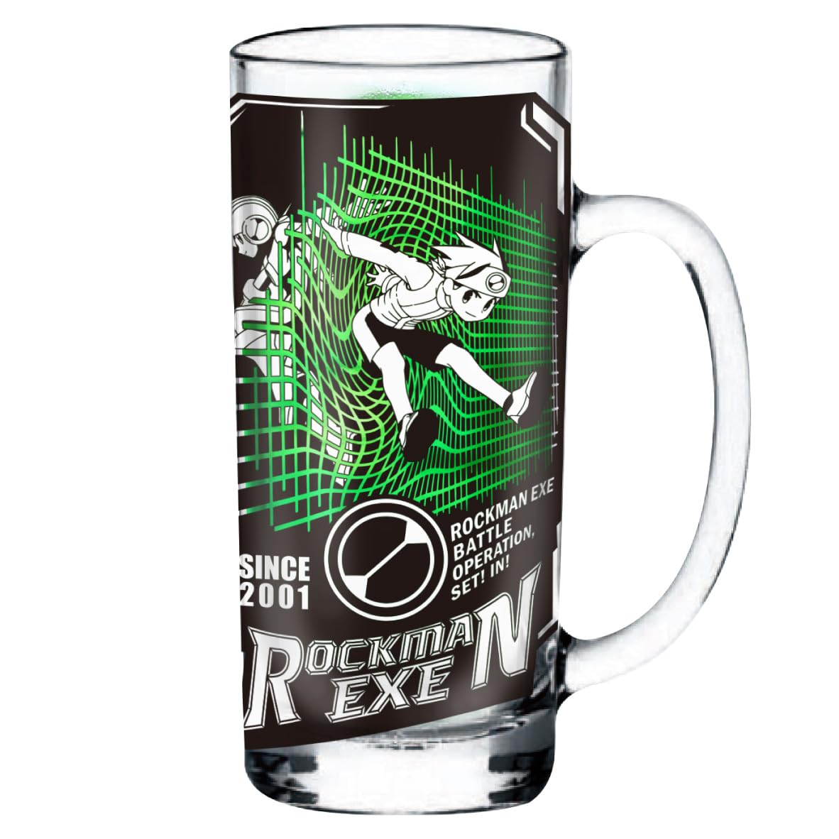 Amazon.co.jp: カプコン ロックマンエグゼ グラスジョッキ ロックマン