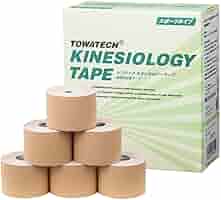 5cm×5m 24個（6個×4箱）TOWATECH キネシオロジーテープ トワテック テーピング スポーツ トワテック(TOWATECH