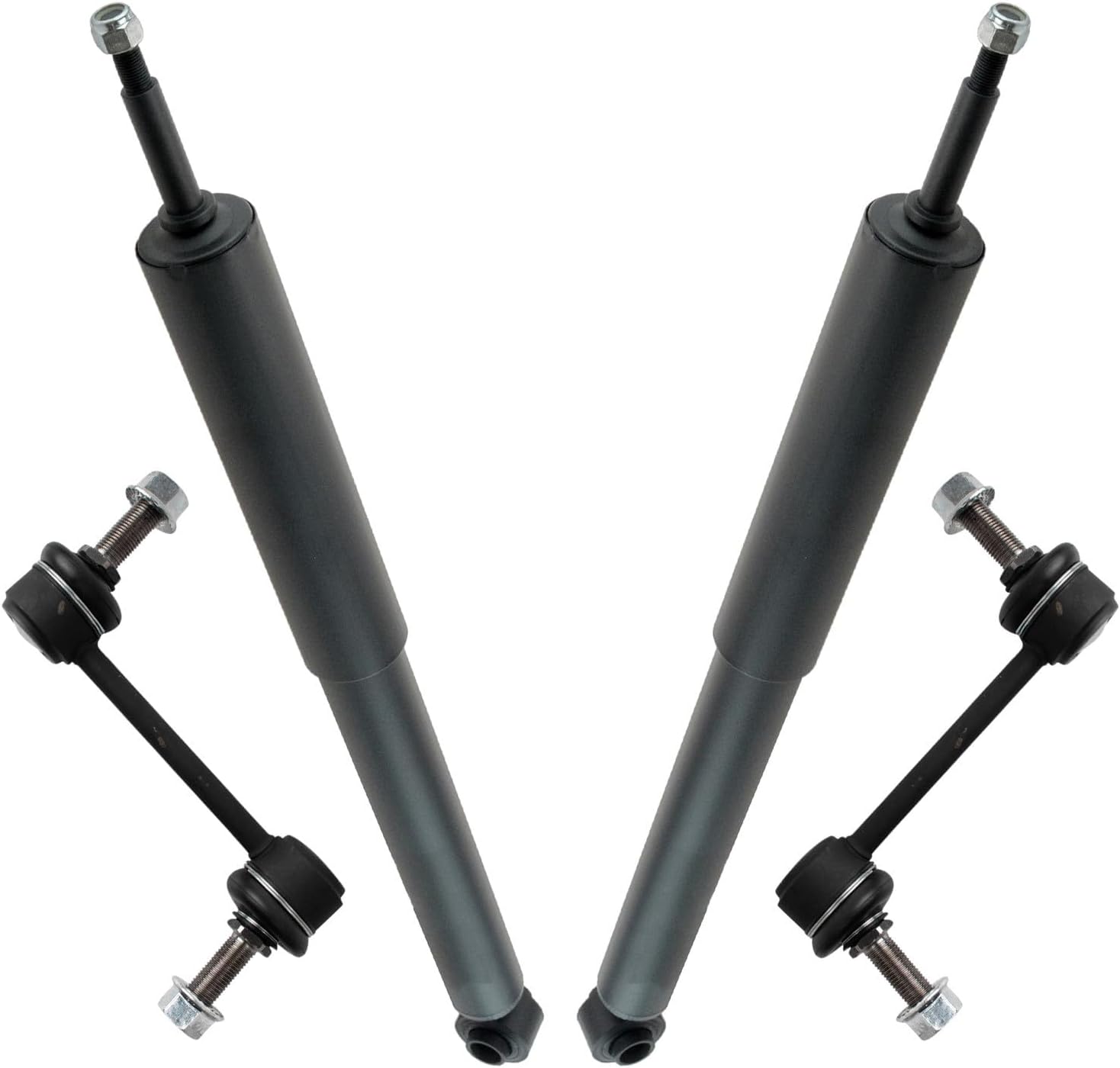 TRQ Rear Suspension Kit Compatible with 2003-2007 Toyota Sequoia