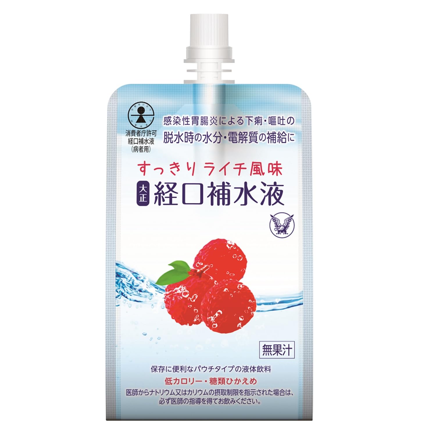 Amazon | 大正 経口補水液 300ml×6個 すっきりライチ風味 感染性胃腸炎 