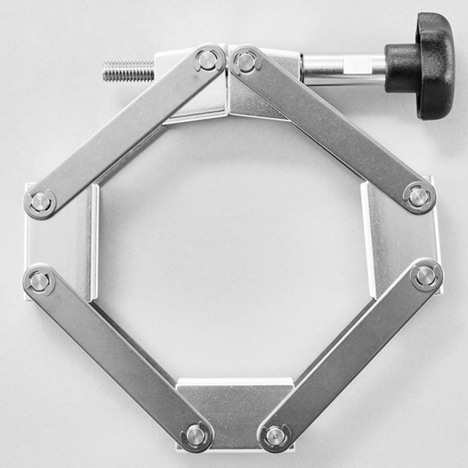 Abrazadera de cadena de vacío de aluminio for bridas NW(KF), fácil instalación, aro de acero inoxidable 304, tamaños NW80 a NW250, 1 ud.(NW250)