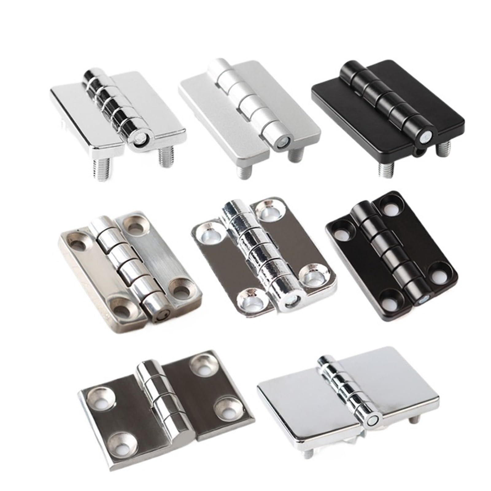 Uyzndkvsi Cl226-2 50-50 1Pcs Cl226-40/50/60 304 Stainless Steel Industrial Hinge Door Hinges(Cl226-2 50-50)