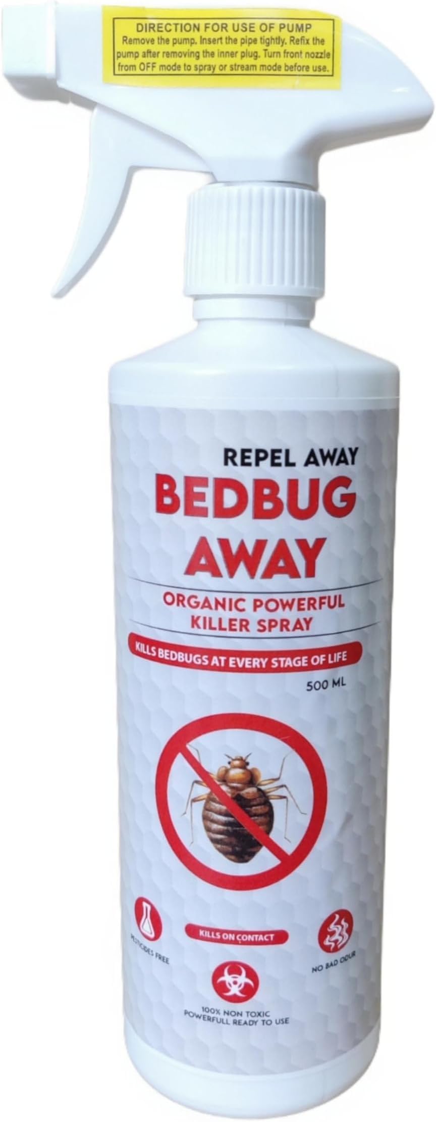 Bedbug Repellent Spray 250ml Most Powerful Instant action with Advanced Formula, Long Lasting Natural Fragnance Organic Natural Herbal Spray