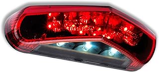 LED Motorrad Universal Rücklicht Triangle Rückleuchten Heckleuchten rot
