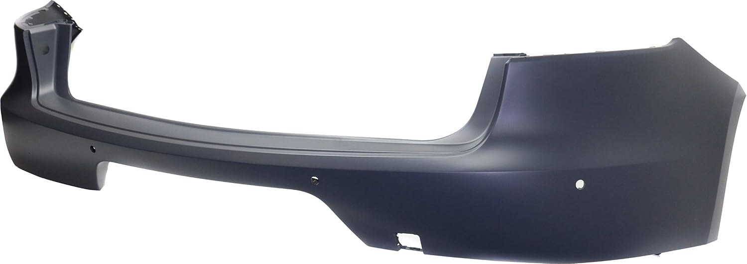 Compatible with 15-18 Macan Rear Bumper Cover Assembly w/Back-Up Camera & Park Aid Sensor Holes