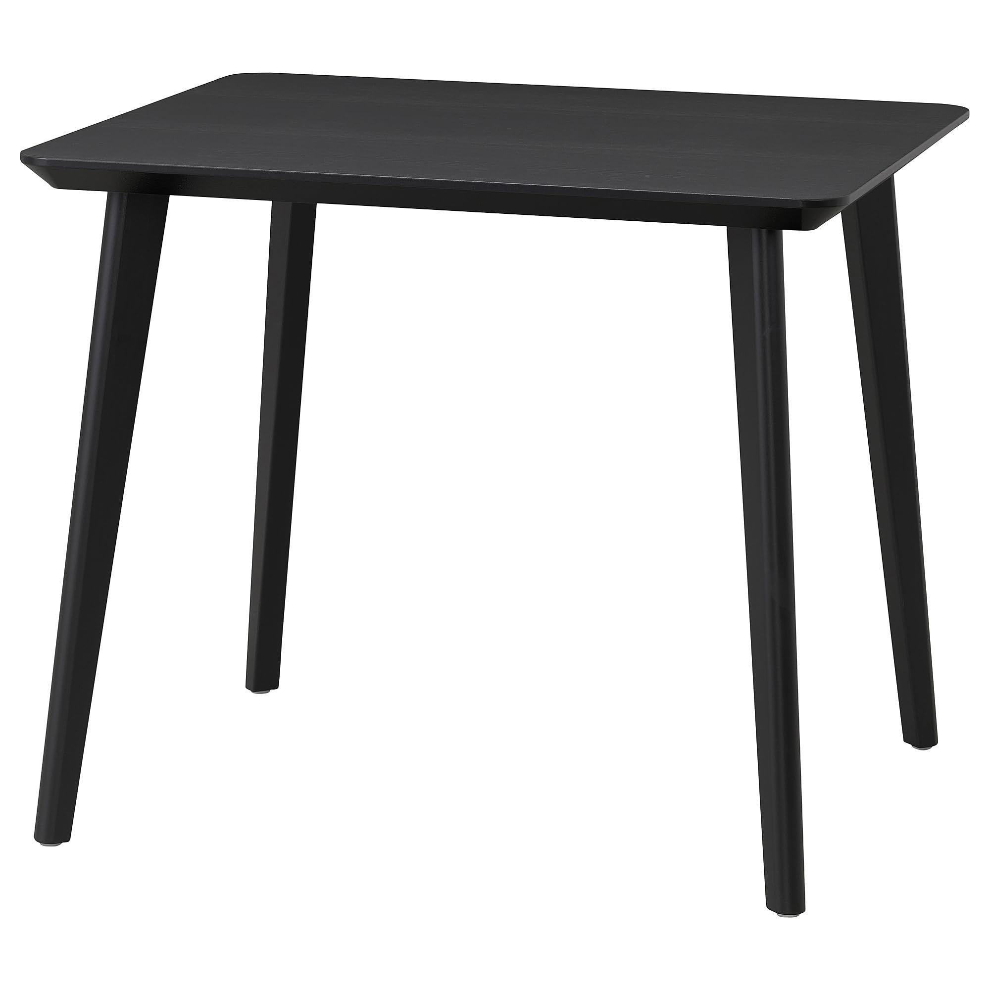 Table LISABO ProTuning noire 88x78 cm pour aménager facilement un petit espace
