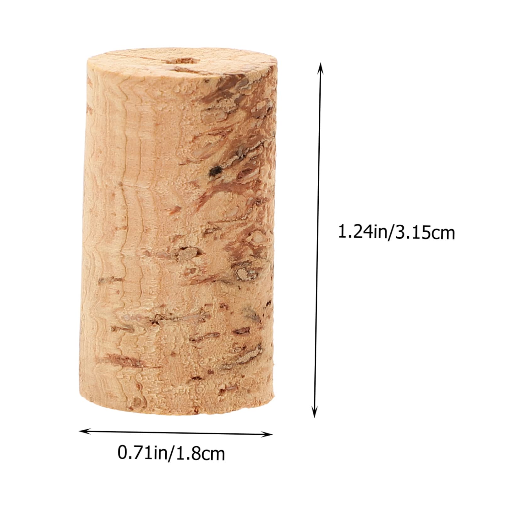 BESPORTBLE 2Pcs Wooden Flute Head Corks Lightweight Flute Accessories for Use for Beginners and Professionals Safe Cork Plugs for Damage Playing